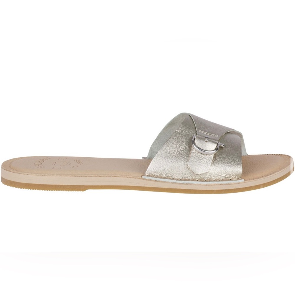 Sperry Top Sider Metallic Slides - Picture 2 of 14